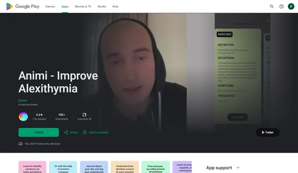Animi - Improve Alexithymia (Android)