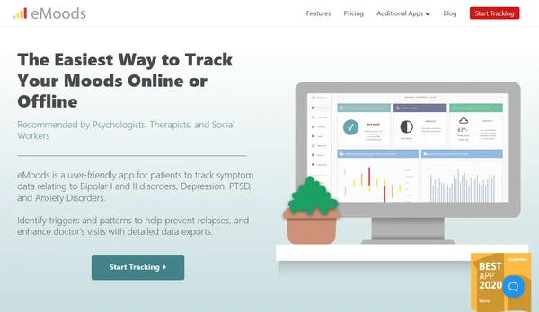 eMoods - Mood Tracking for Mental Health